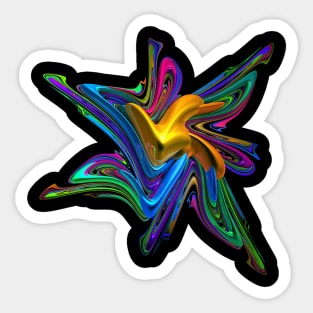 Splash of Colour Sticker